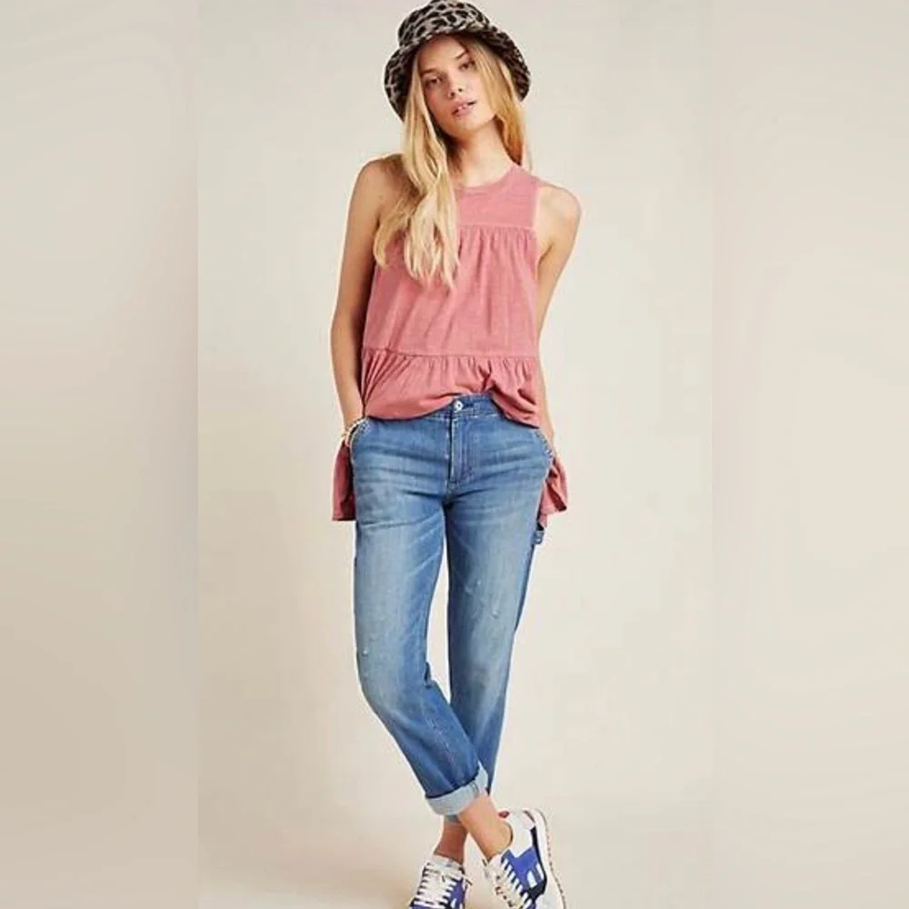 Anthropologie Pilcro Relaxed carpenter jeans size 26 - Picture 2 of 8